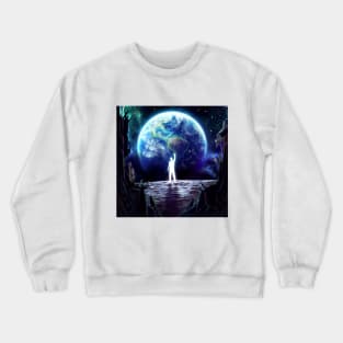 Missing Earth Square Crewneck Sweatshirt